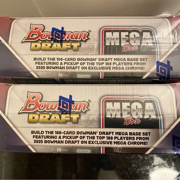 🏟️2025 Topps MLB Bowman Draft Baseball Trading Card Bundle (2 Mega Boxes)⚾️NEW - Picture 6 of 15